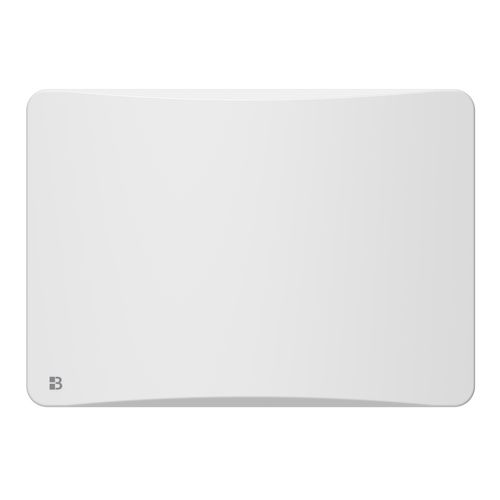 Radiateur Électrique Fixe à Inertie Sèche Céramique 1000w Oveo Horizontal Blanc