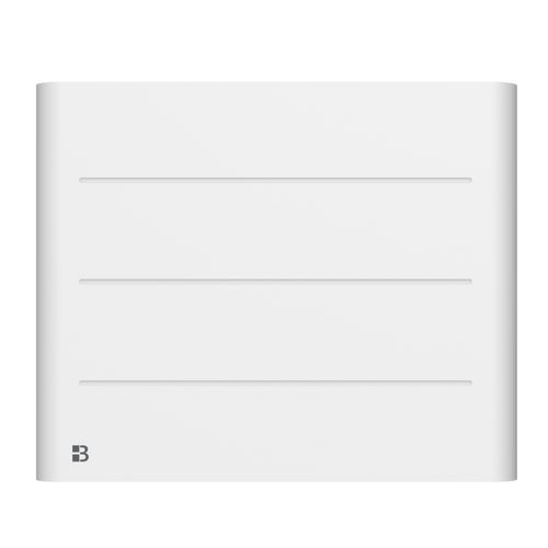 Radiateur Électrique Fixe à Inertie Sèche Céramique 1000w Tanin Horizontal Blanc