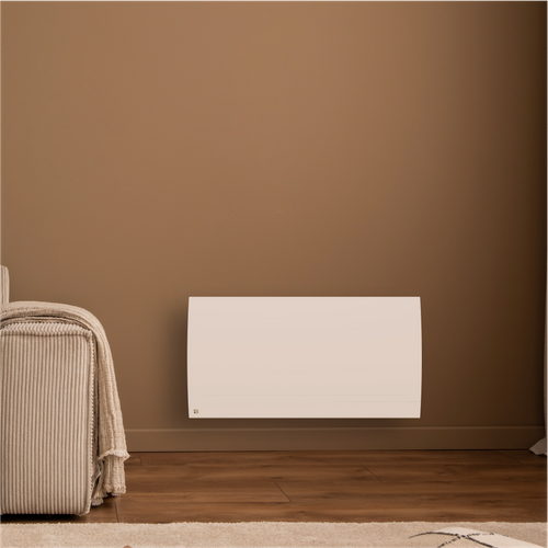 Radiateur Électrique Fixe Connecté Wifi Inertie Sèche Céramique 2000w Lesso Connect Horizontal Blanc
