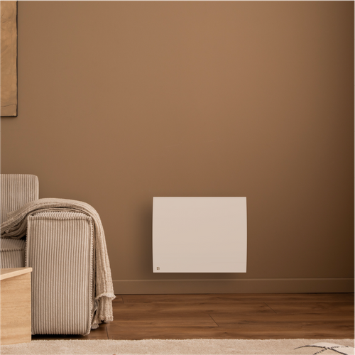 Radiateur Électrique Fixe Connecté Wifi Inertie Sèche Céramique 1000w Lesso Connect Horizontal Blanc
