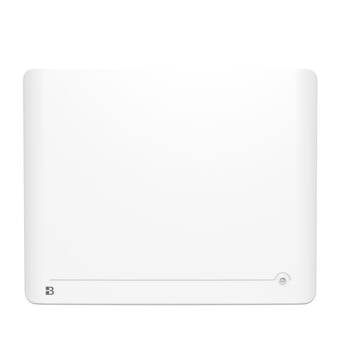 Radiateur Électrique Fixe à Inertie Sèche Céramique 1500w, Détecteur Présence Diane Horizontal Blanc