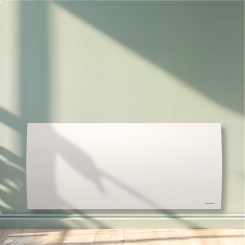 Radiateur Électrique Fixe à Inertie Sèche Céramique 2000w Cleo Horizontal Blanc