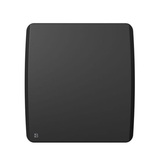 Radiateur Électrique Fixe à Inertie Sèche Céramique 500w  Aria Horizontal Noir