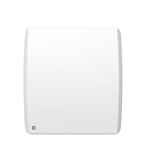 Radiateur Électrique Fixe à Inertie Sèche Céramique 500w Aria Horizontal Blanc