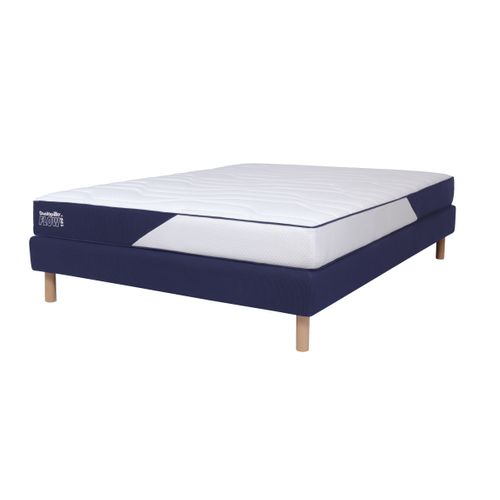 Matelas mousse 140x190 cm DUNLOPILLO FLOW 100 ép. 19 cm