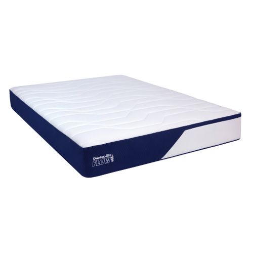 Matelas mousse 140x190 cm avec 3 cm de latex FLOW 400 ép. 25 cm