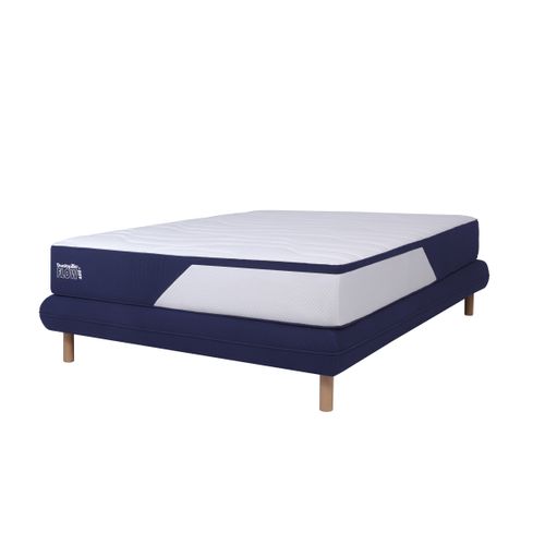 Matelas mousse 160x200 cm avec 3 cm de latex FLOW 400 ép. 25 cm