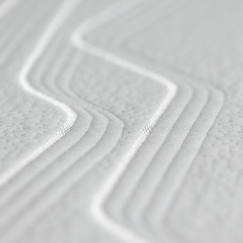 Sommier tapissier FLOW S100 DUNLOPILLO 140x190 cm bleu