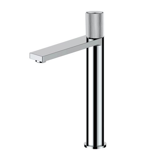 Robinet Mitigeur Haut Strié Chrome