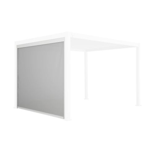 Store Blanc Pour Pergola Bioclimatique – Triomphe – 3m. Aluminium Et Textilène
