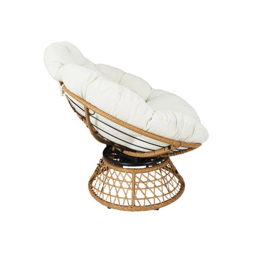 Fauteuil Papasan Polyrotin Rotatif. Loveuse Outdoor/indoor D.96cm