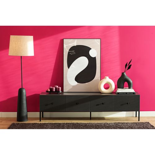 Meuble TV Viena - 180 Cm - 2 Portes Gris