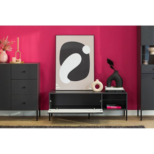 Meuble TV Viena - 135 Cm Gris