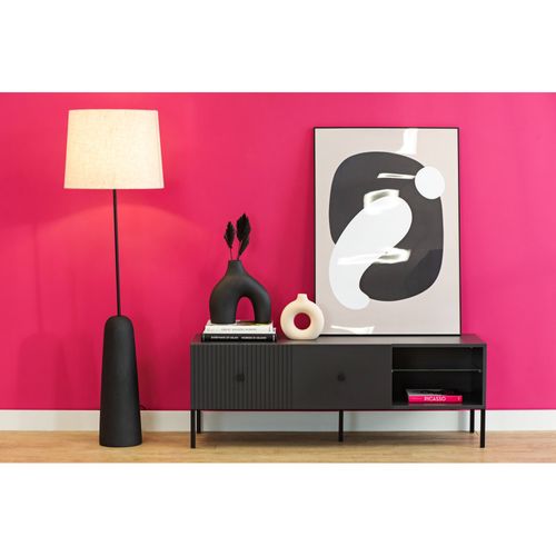 Meuble TV Viena - 135 Cm Gris