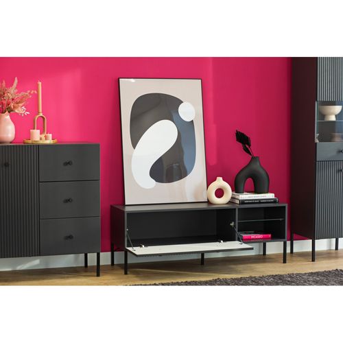 Meuble TV Viena - 135 Cm Gris