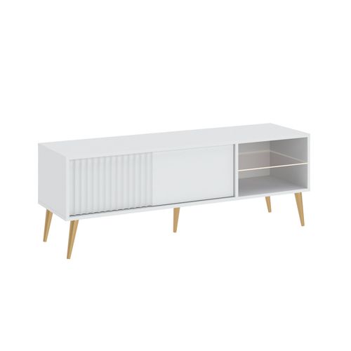 Meuble TV Barcelona - 135 Cm Blanc