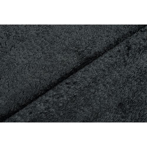 Lit Coffre Delicato 140 X 190 Cm Avec Sommier à Lattes Relevable Noir