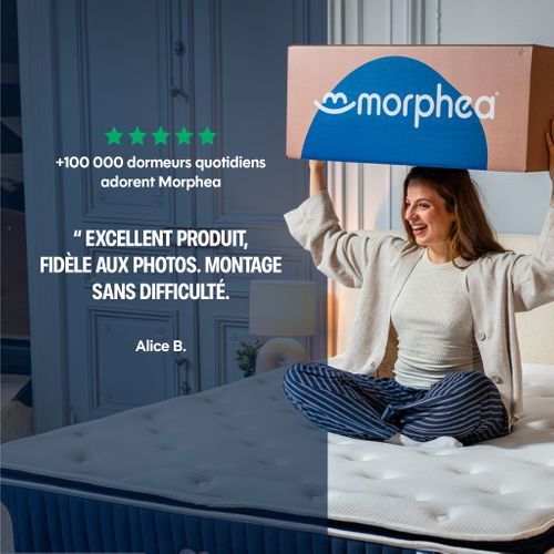 Lit Coffre 180x200cm - Anthracite - Collection Emma