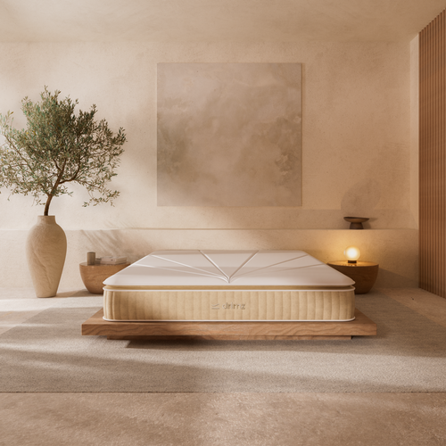 Matelas Hybride 16x200 cm Premium L'EXPERIENCE - Epaisseur 27 cm - Soutien Ferme, Accueil mi-Ferme