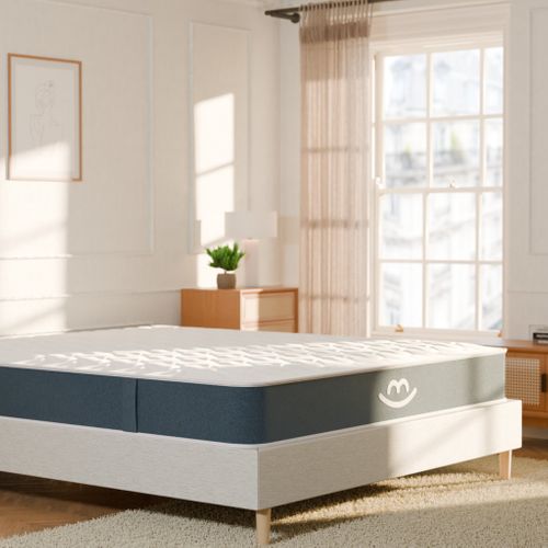 Matelas Hybride 160x200 cm MILA - Mousse Avec Ressorts Ensachés - Mi-ferme - Epaisseur 22cm