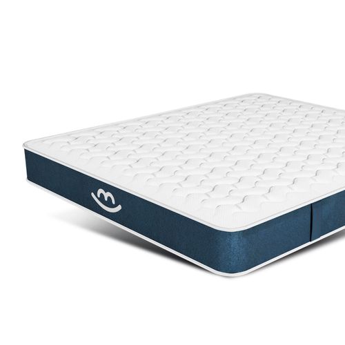 Matelas Hybride 90x200 cm MILA - Mousse Avec Ressorts Ensachés - Mi-ferme - Epaisseur 22cm