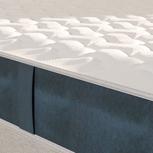 Matelas Hybride 80x200 cm MILA - Mousse Avec Ressorts Ensachés - Mi-ferme - Epaisseur 22cm