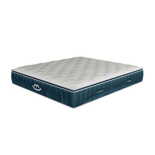 Matelas Hybride 90x190 cm - VICTORIA - Accueil mémoire de forme, Ressorts Ensachés - 30cm