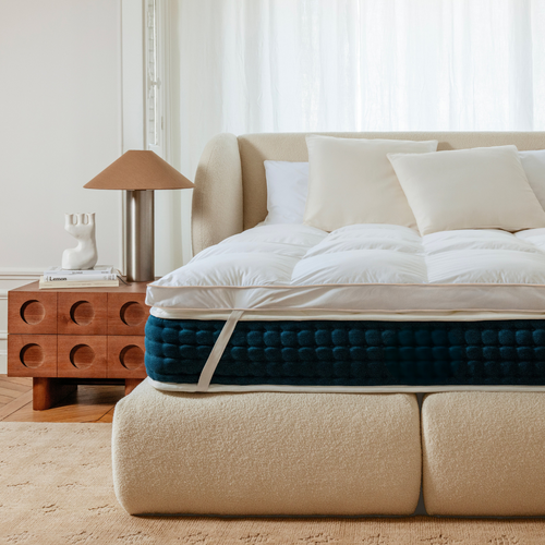 Surmatelas Plume De Canard - 160x200cm - Drimz By Morphea