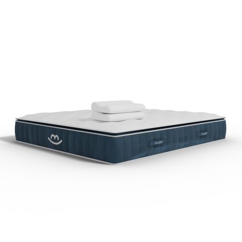 Pack Élite+ - Matelas Hybride Et Oreillers Mémoire De Forme - 200x200 - Épais.30cm