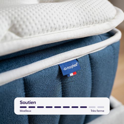 Pack Elite Premium 200x200x30cm - Matelas Victoria Et Surmatelas Cloud - La Fraîcheur Continue