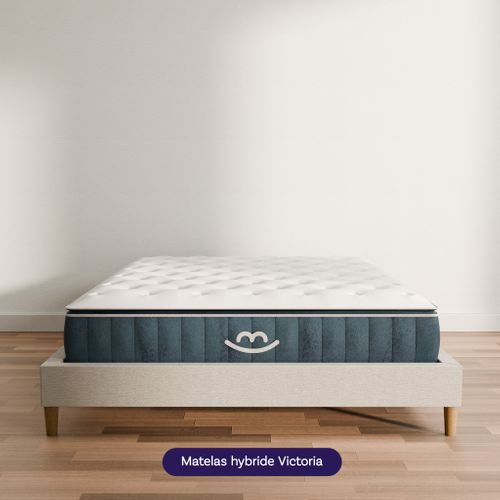 Pack Elite Premium 90x190x30cm - Matelas Victoria Et Surmatelas Cloud - La Fraîcheur Continue