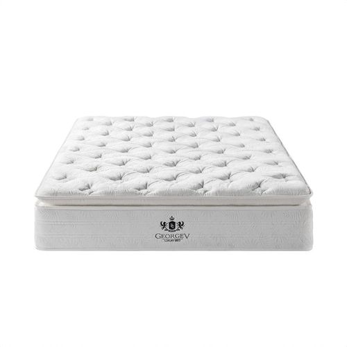 Matelas George V Suprême 140x190 Cm Ressorts Ensachés Hauteur 30 Cm