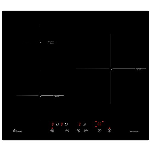 Table De Cuisson Induction Triomph Encastrable Trcpi3280b 3 Foyers 7100w