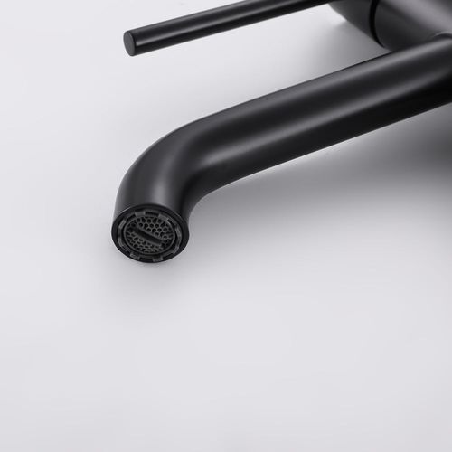 Robinet Mitigeur De Lavabo Thermostatique Piccola Noir Mat