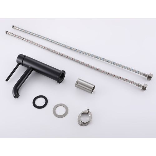 Robinet Mitigeur De Lavabo Thermostatique Piccola Noir Mat