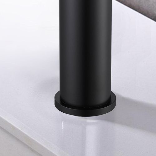 Robinet Mitigeur De Lavabo Thermostatique Piccola Noir Mat