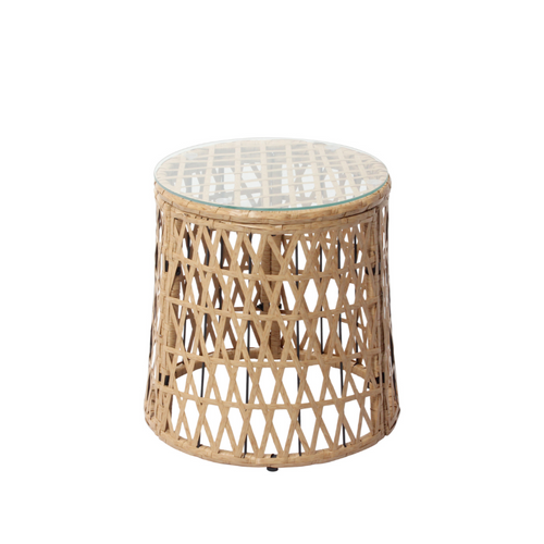 Papasan - Salon De Jardin 2 Fauteuils Rotatifs Et 1 Table