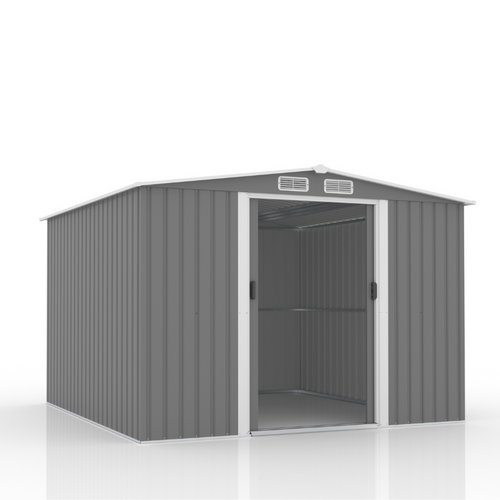 Jura - Abri De Jardin Gris Clair 6.66 M²
