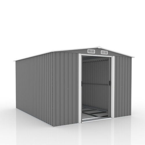 Jura - Abri De Jardin Gris Clair 8.08 M²