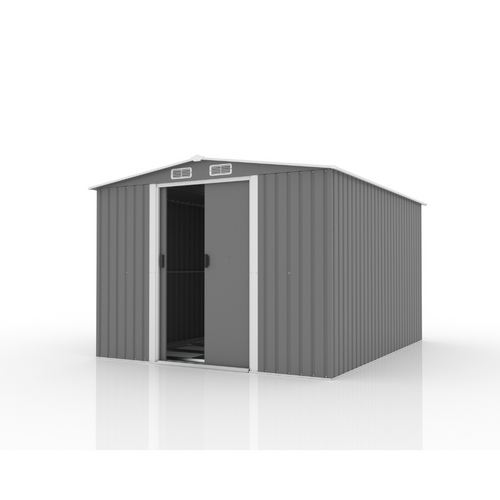 Jura - Abri De Jardin Gris Clair 8.08 M²