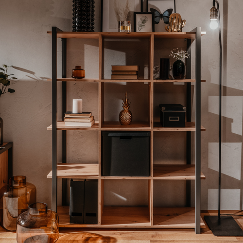 Kotor - Meuble à Étagères Style Industriel