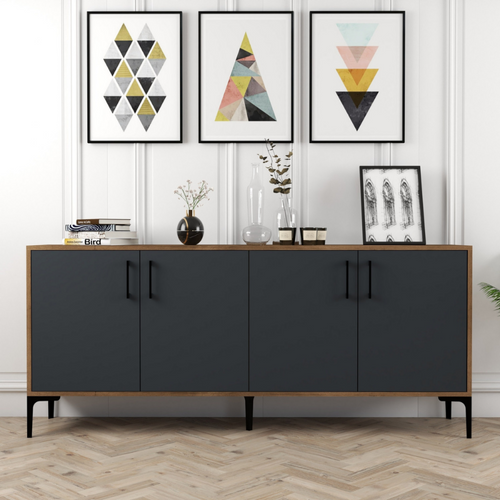 Arkel - Buffet 160 Cm Style Industriel