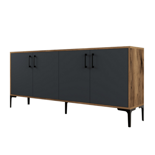 Arkel - Buffet 160 Cm Style Industriel