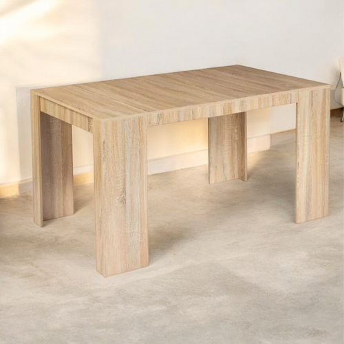 Belli - Table Console Extensible Effet Bois - 1,40 M