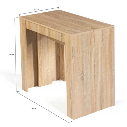 Belli - Table Console Extensible En Bois - 2,35 M