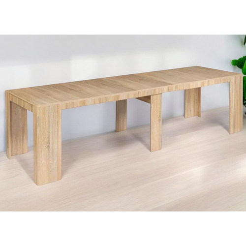 Belli - Table Console Extensible Effet Bois - 3 M