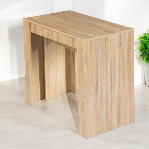 Belli - Table Console Extensible Effet Bois - 3 M
