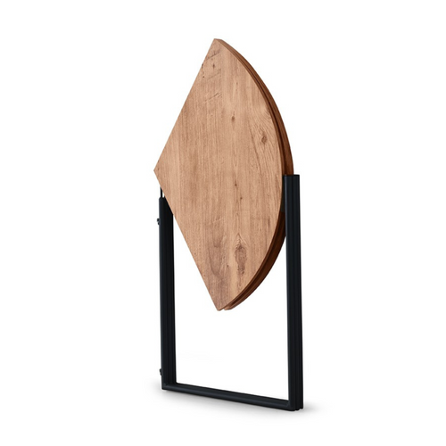 Bronie - Table De Salle à Manger Pliable Couleur Chêne