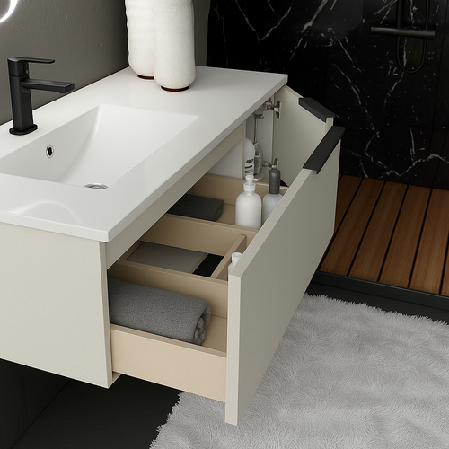 Ensemble Meuble Vasque White Helsinki 100cm