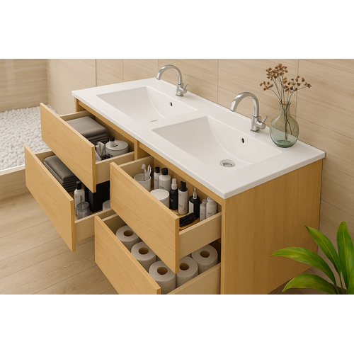 Ensemble Meuble Vasque Niza Az 140cm Roble Collet